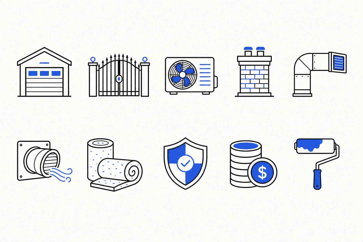 Home services we generate leads for